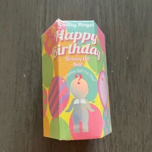 Sonny Angel Birthday Gift Bear